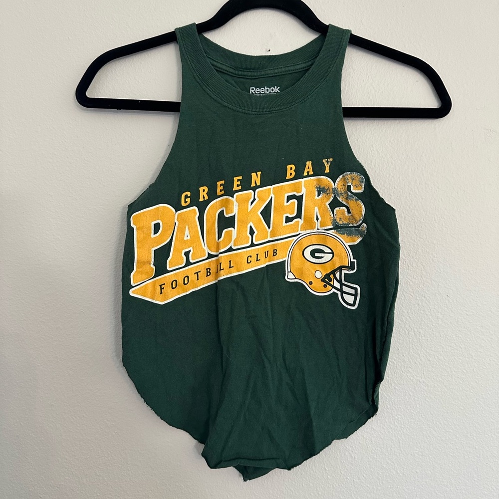 Packers upcycled tank